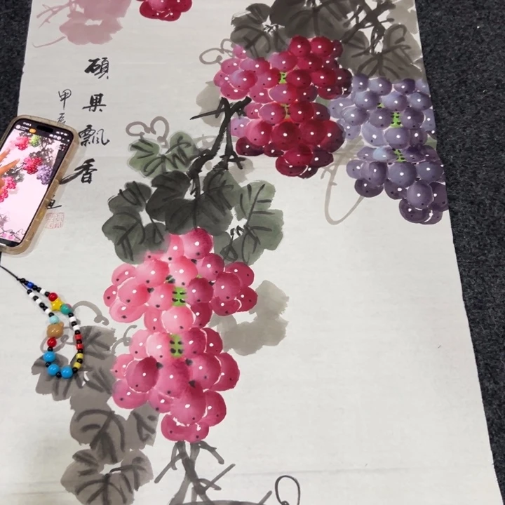 尚谷的年画作品画画