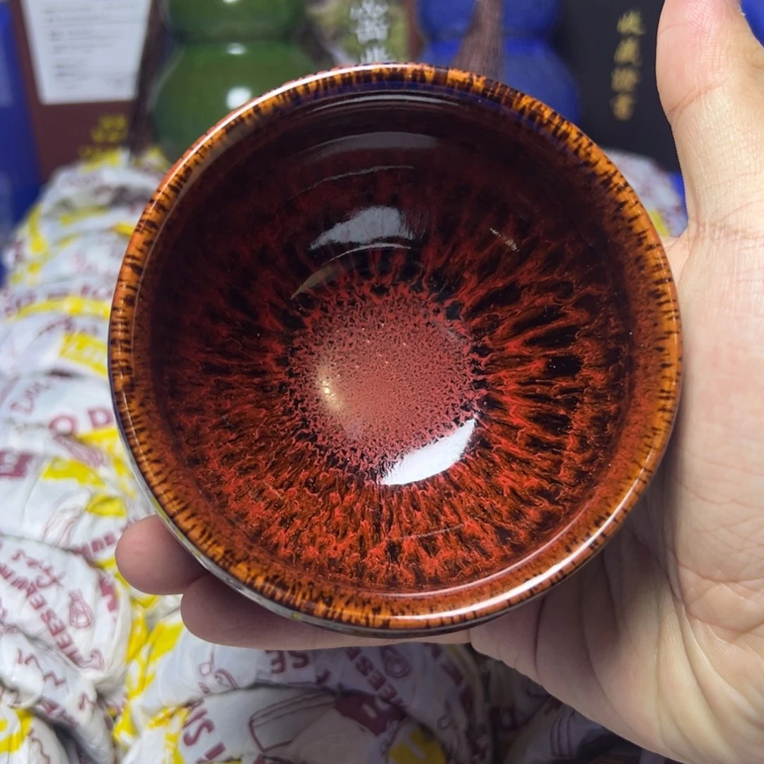 茶盏建阳建盏喝茶主人杯