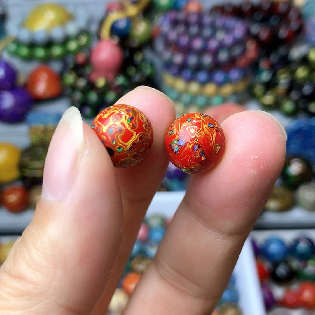 我****好两颗1.2欧珀大漆珠特惠