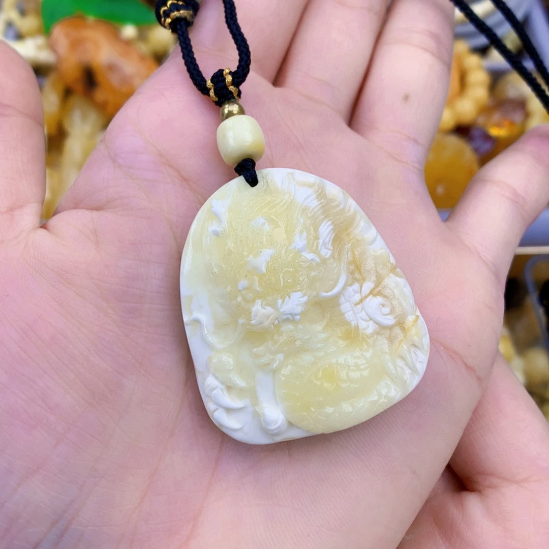 琥珀未镶嵌珠宝奇石39.6×34