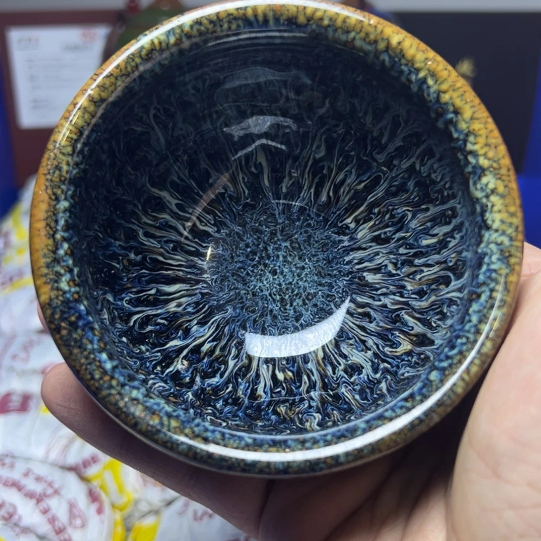 茶盏建阳建盏喝茶主人杯