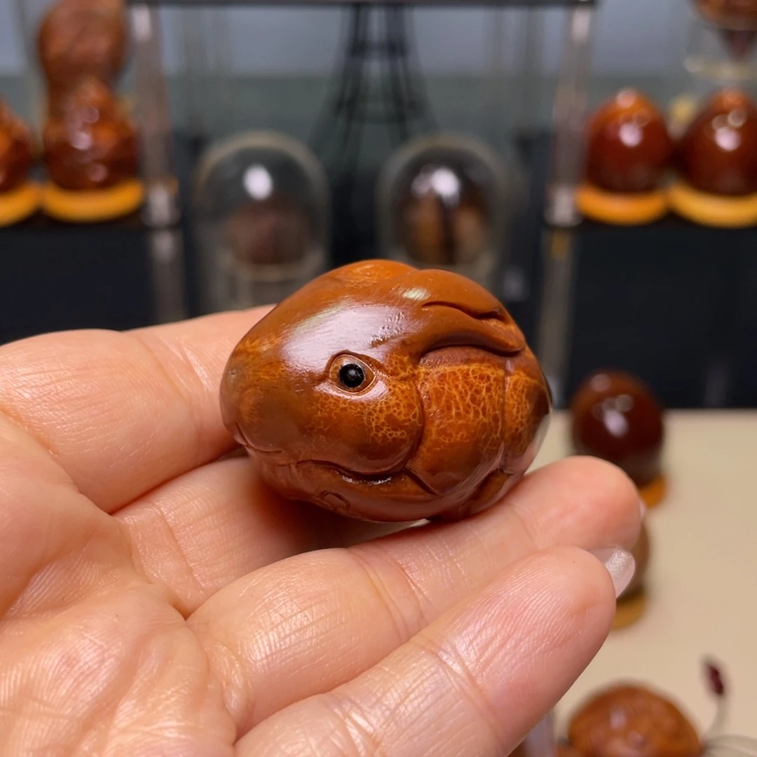 橄榄核手串/手链@*雪福利兔子一颗