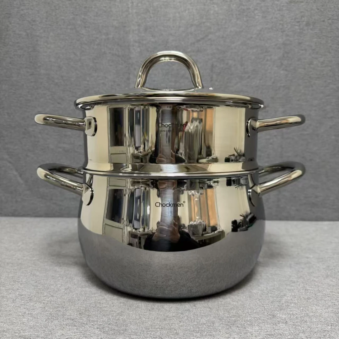 11-030 ChockMen 雍华系列涨型蒸锅 口径22CM 整锅重约2.81KG