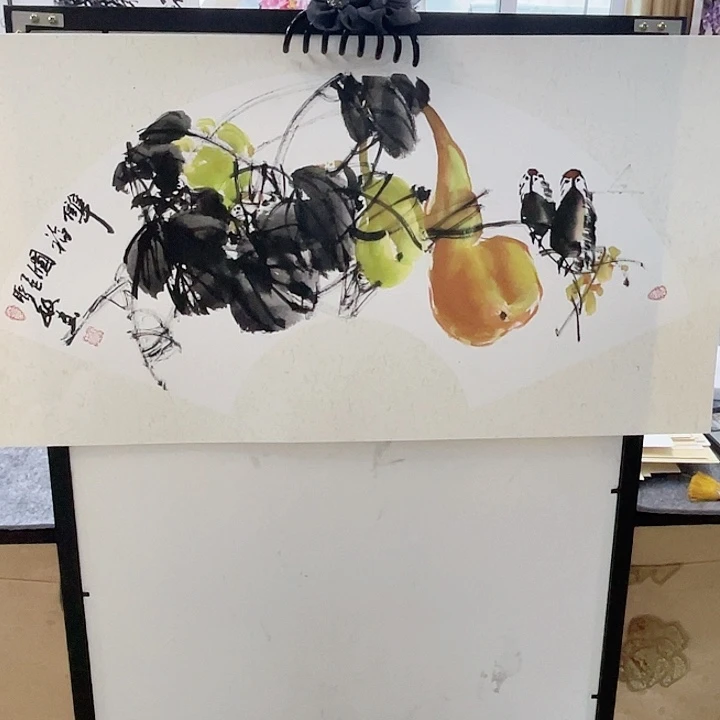 国画张圣敏先生纯手绘作品