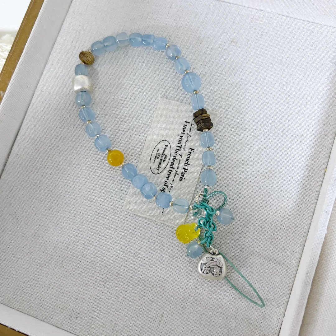 培育海蓝宝石HLB06海蓝宝手机挂多样性发一