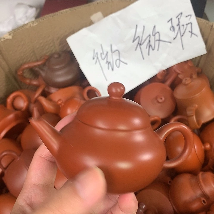 原矿朱泥茶具茶壶家用120