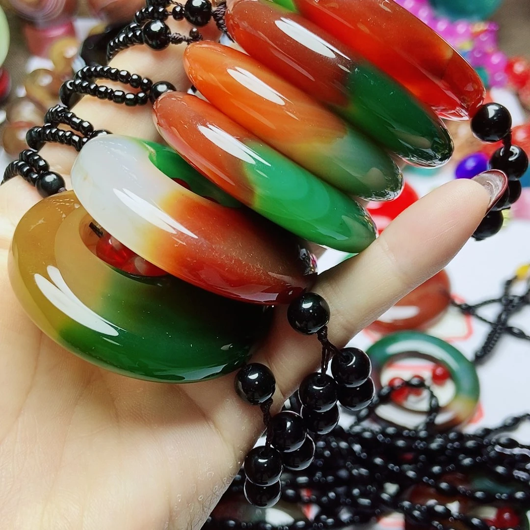 用***0玛瑙/玉髓未镶嵌手链