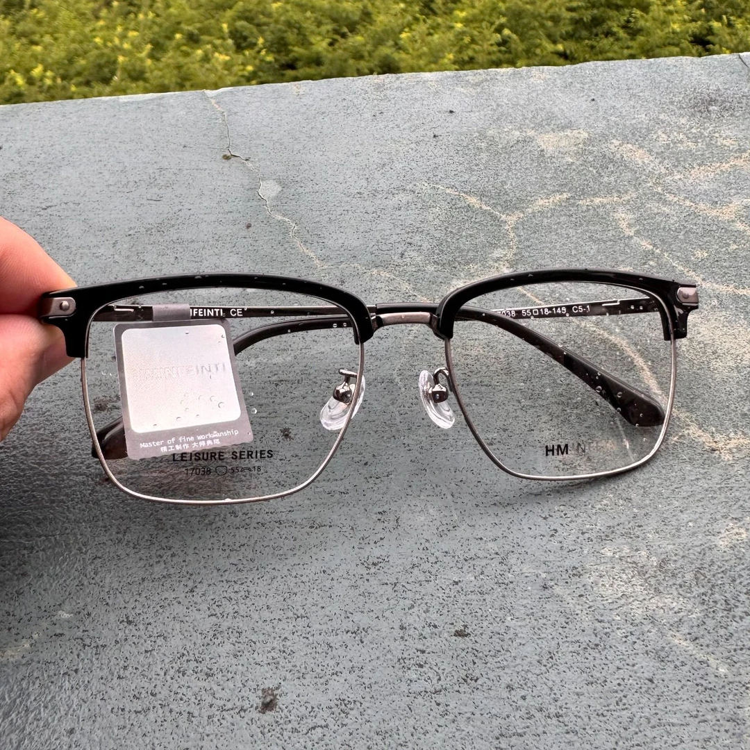 HM 英菲尼迪 时尚休闲商务全框超轻近视眼镜 17038