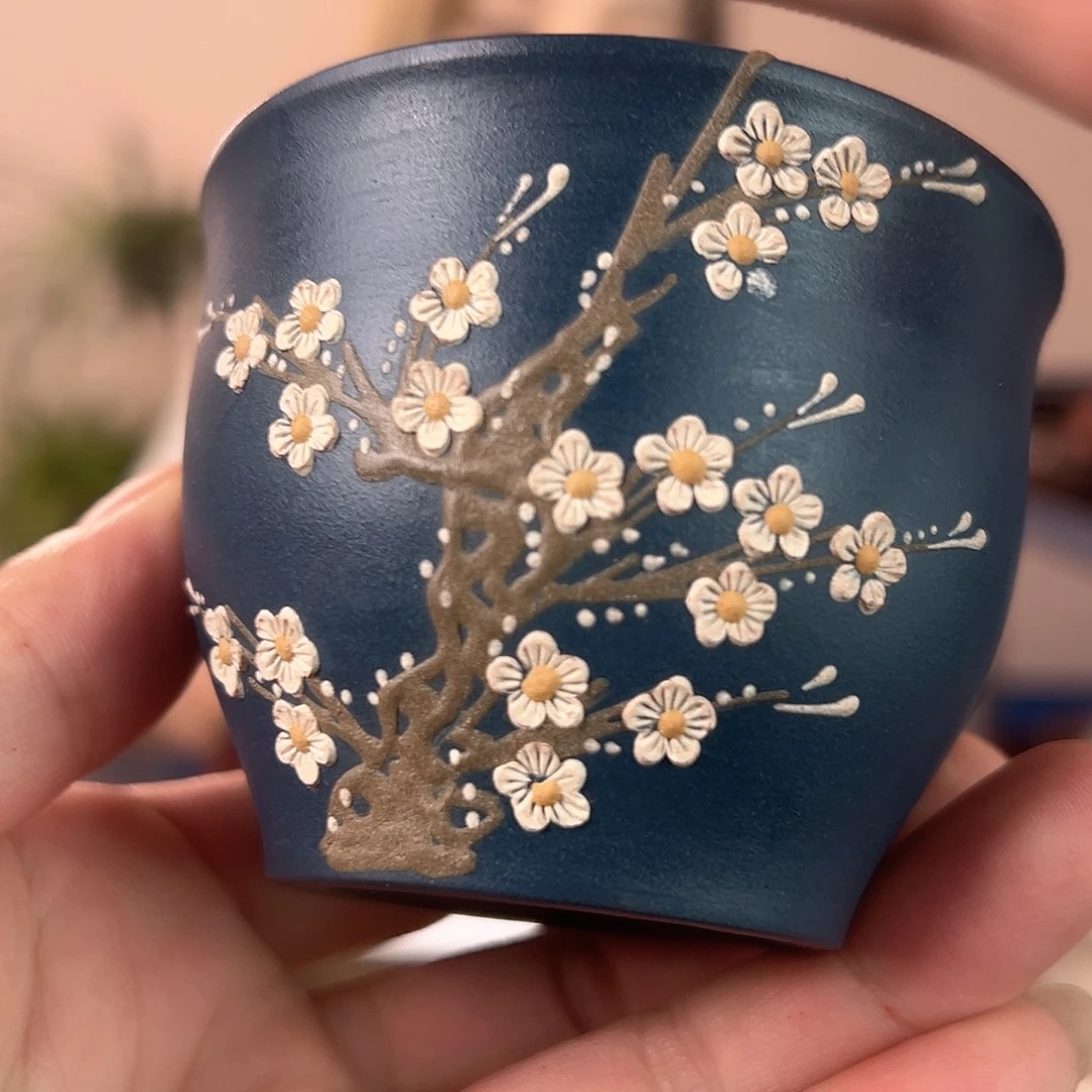 茶杯紫砂紫砂的味道真的是绝