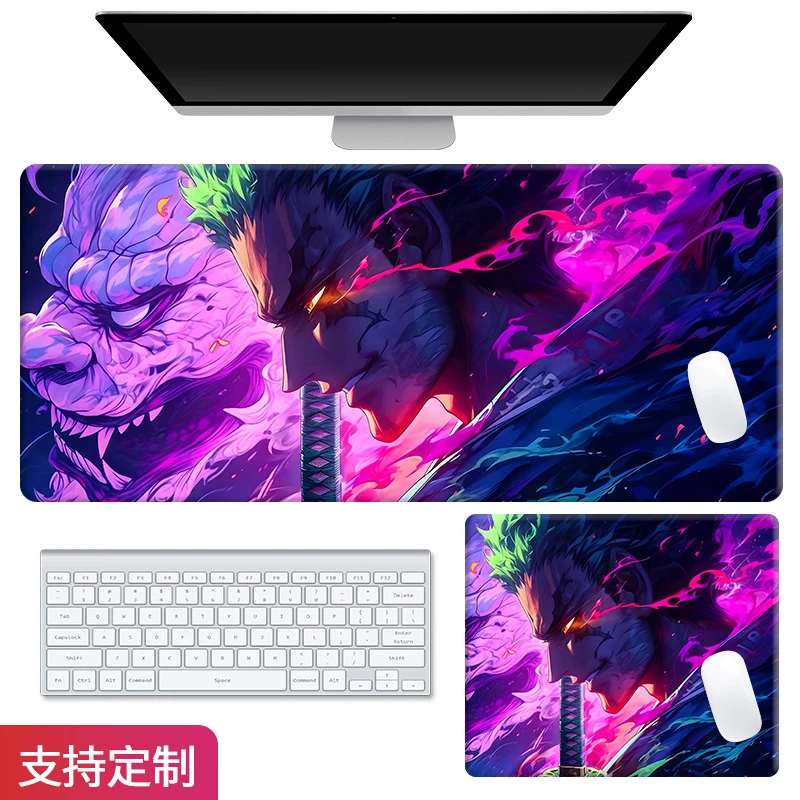 【定制海贼王】微蚀刻钢化玻璃细磨砂鼠标垫电竞鼠标垫游戏鼠标垫
