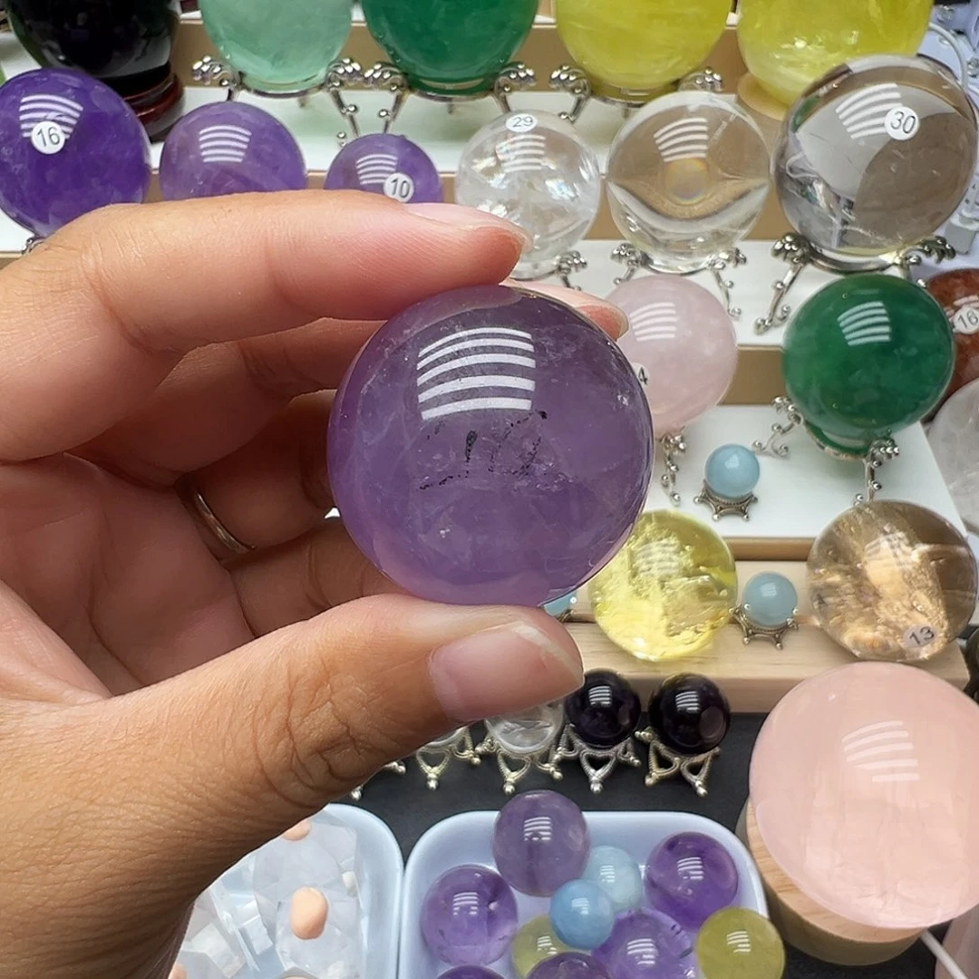 水晶未镶嵌珠宝半成品