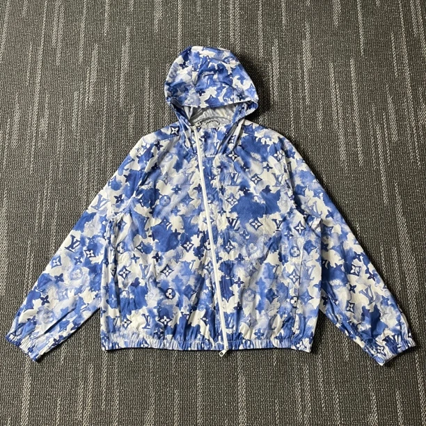 未使用 LouisVuitton/路易威登 水墨扎染满印防风夹克/54码/9070