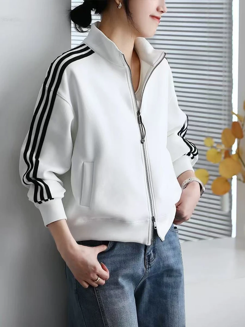 李园家2号店-3312-春款韩版立领休闲百搭外套