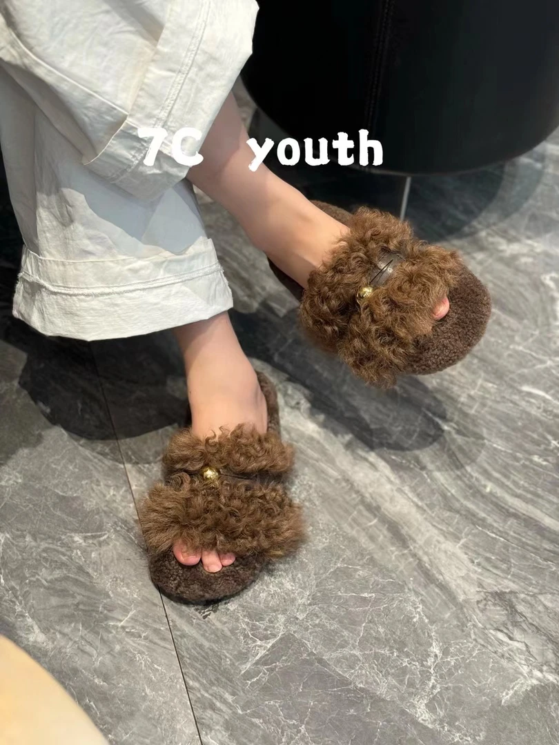 毛毛鞋人见人爱高端拖鞋女鞋79-5