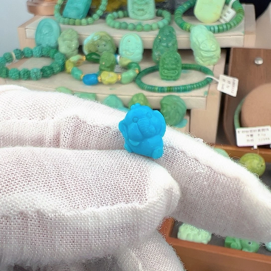 绿松石未镶嵌主播夏