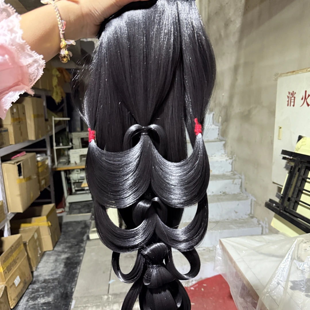 仓库实拍全发丝 古风发包 16*80 会有桂花油味道 完美主义不要拍