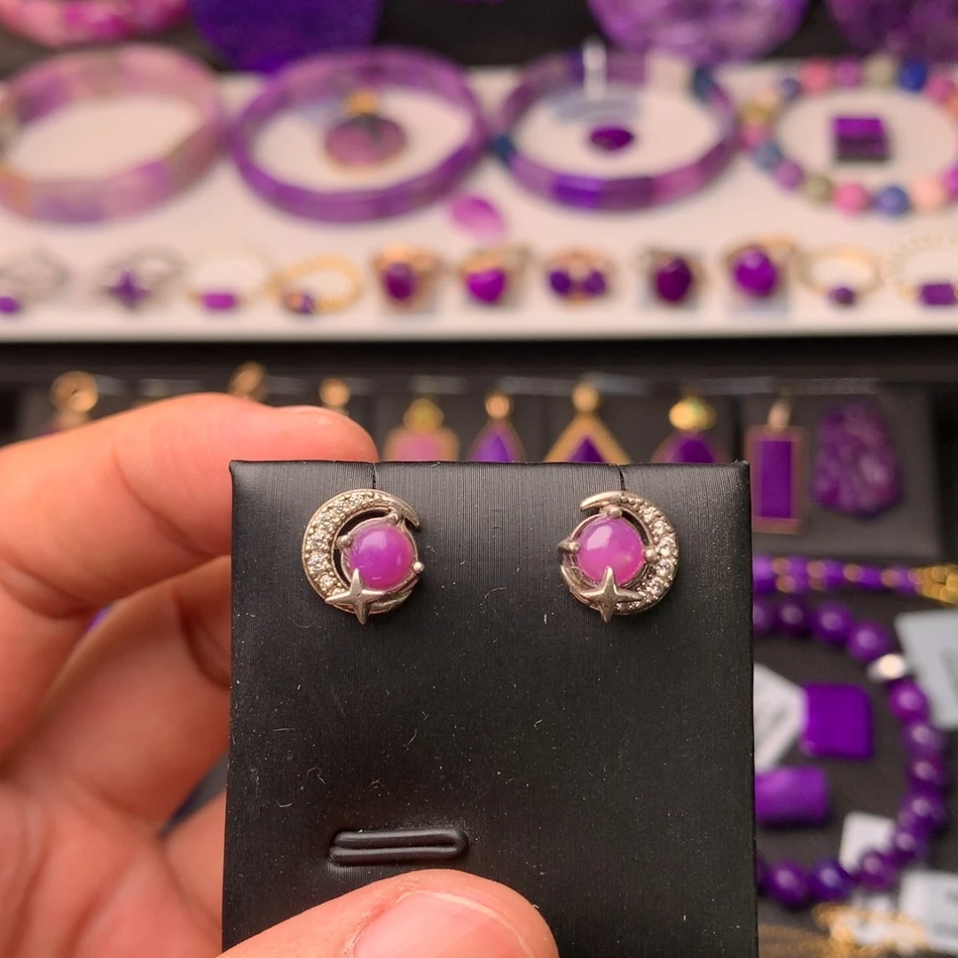 银S925镶嵌苏纪石（舒俱来）戒指