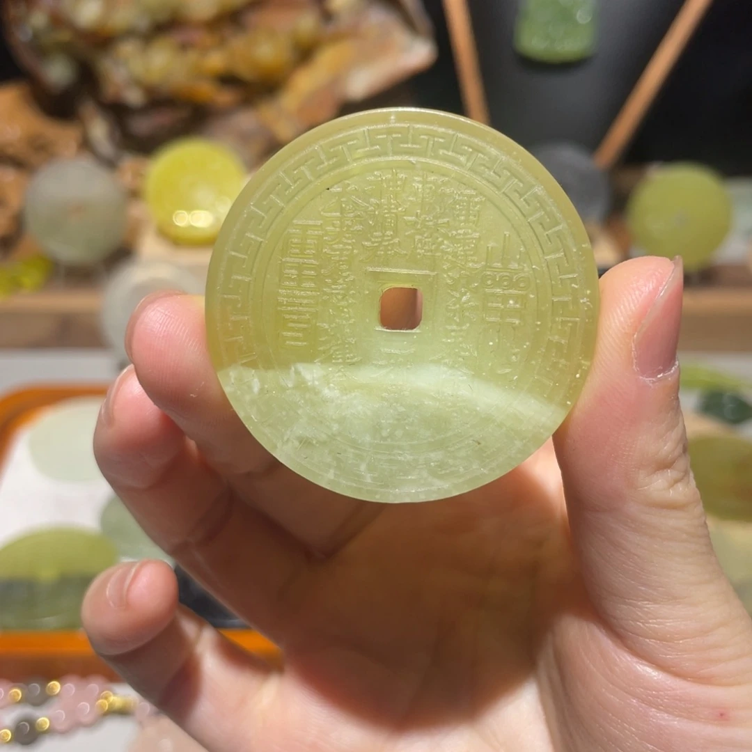 岫玉未镶嵌颈饰颈饰11