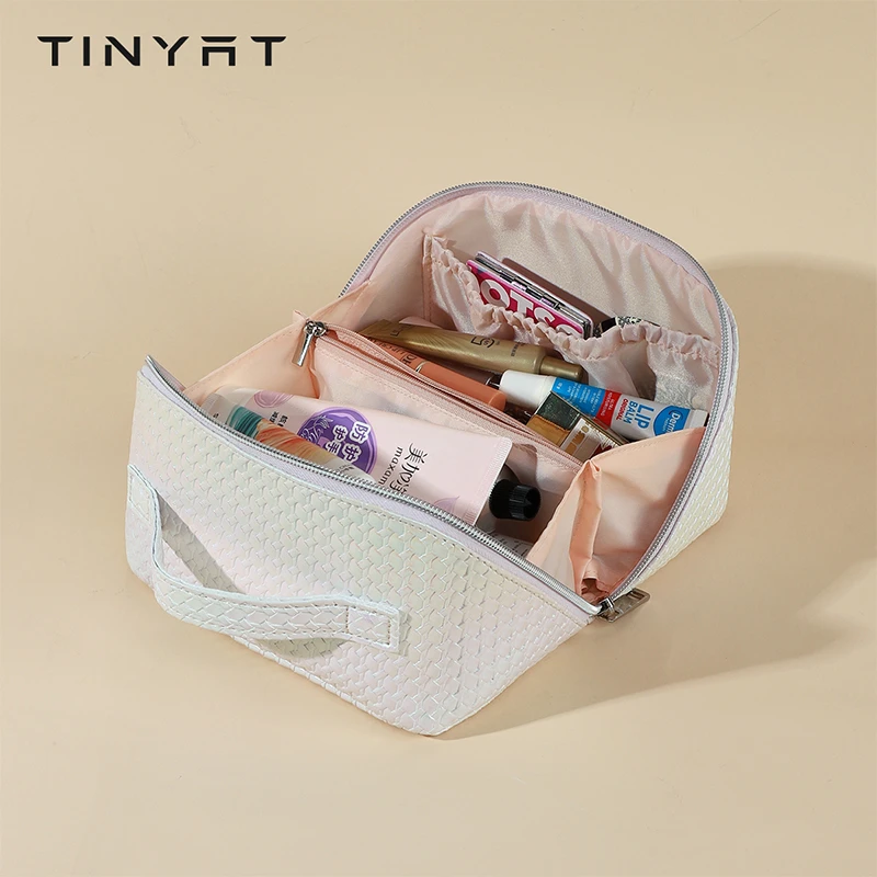 TINYAT/天逸化妆包包女款爆款2025新款外出随身携带收纳口红包