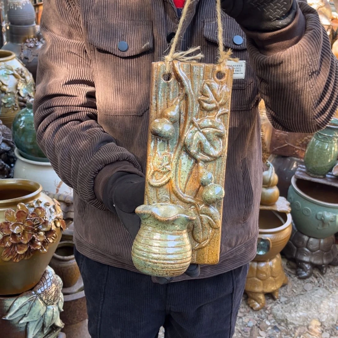 红陶高25宽10无孔