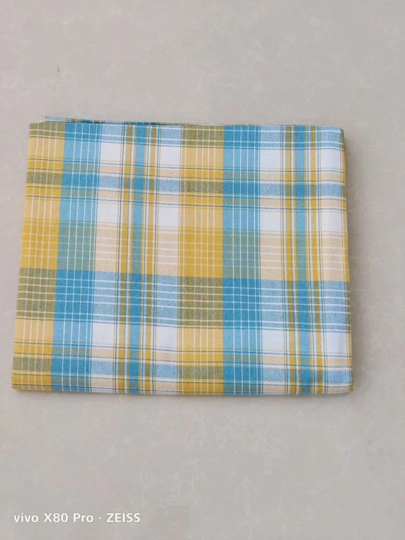 精品手工老粗布三件套床单2*2.3m枕套48*75cm