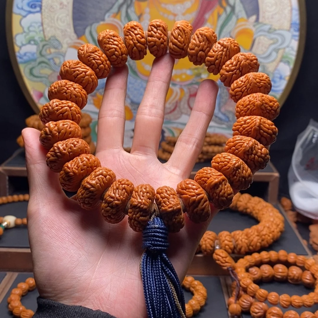 吊坠桃核停***风龙纹桃核麒麟