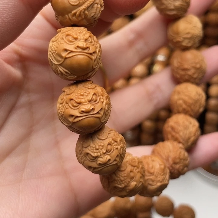 吊坠猴头核桃体验款龙蛇蟾