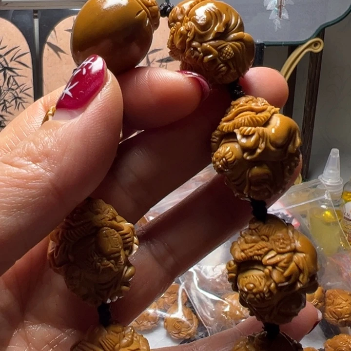 手串/手链橄榄核妙女钟馗