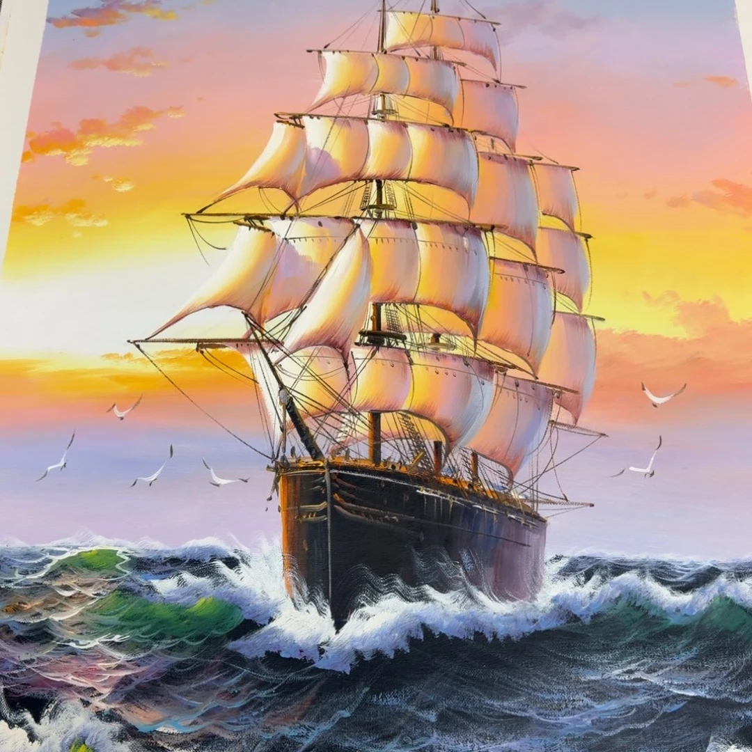 油画我也想要这样一