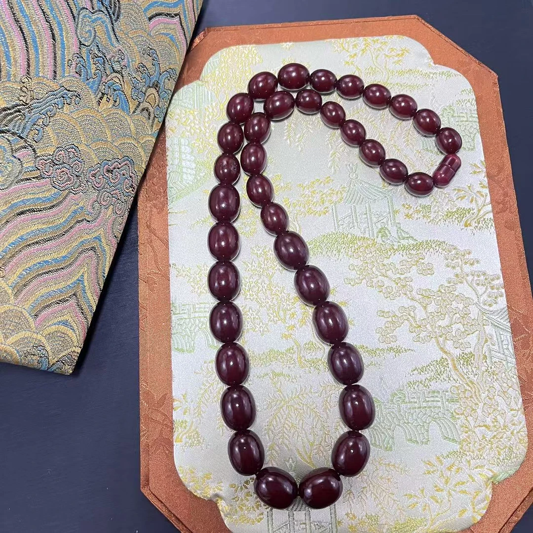 合金珐琅项链 项链 C18精美时尚万物生血灵胆项链