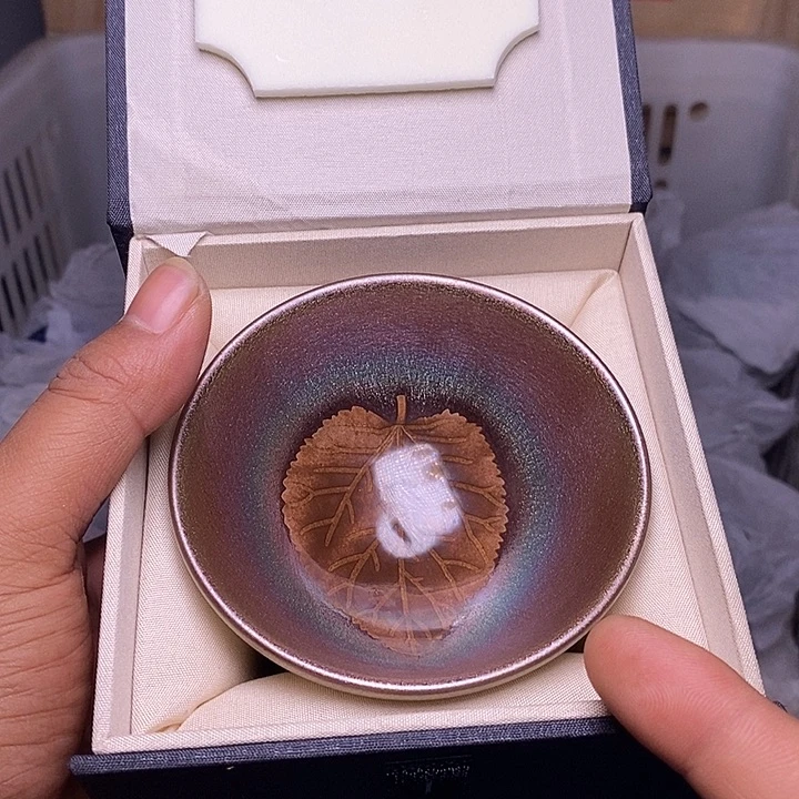 茶盏建盏喝茶主人杯茶杯