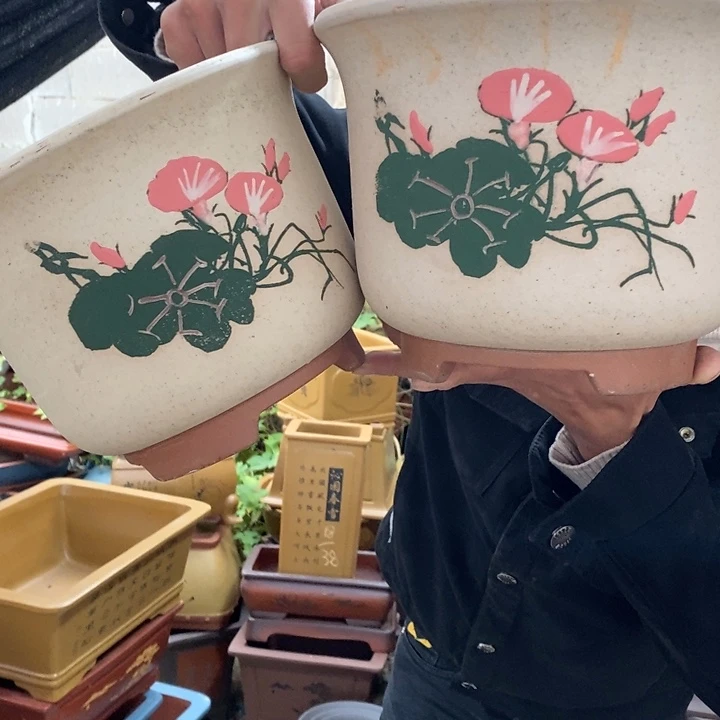 紫砂花盆紫砂特价包邮