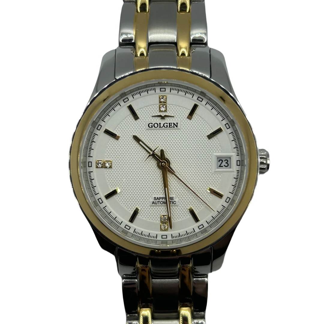 全新未使用 GOLGEN/古尊 自动机械女表GN.6096L.VGS