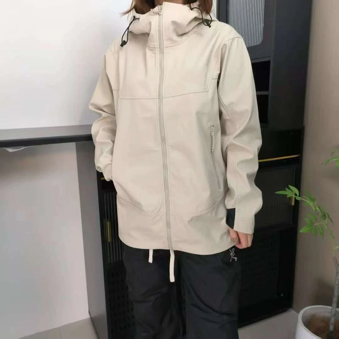 2025时尚欧美风男女通用短外套城市机能风休闲防风秋冬季连帽