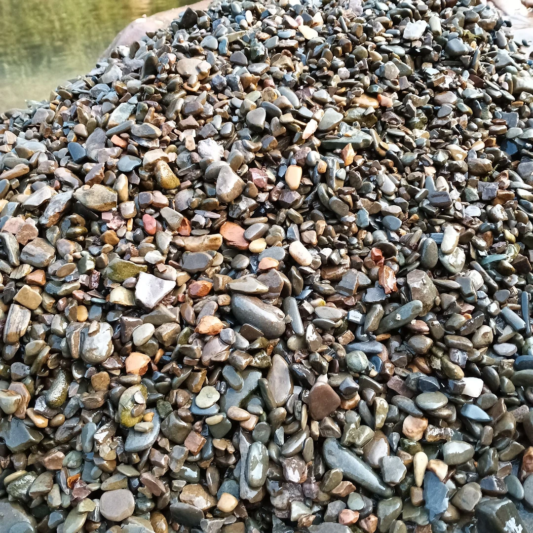 鱼缸造景溪流砂2～5毫米10斤装包邮