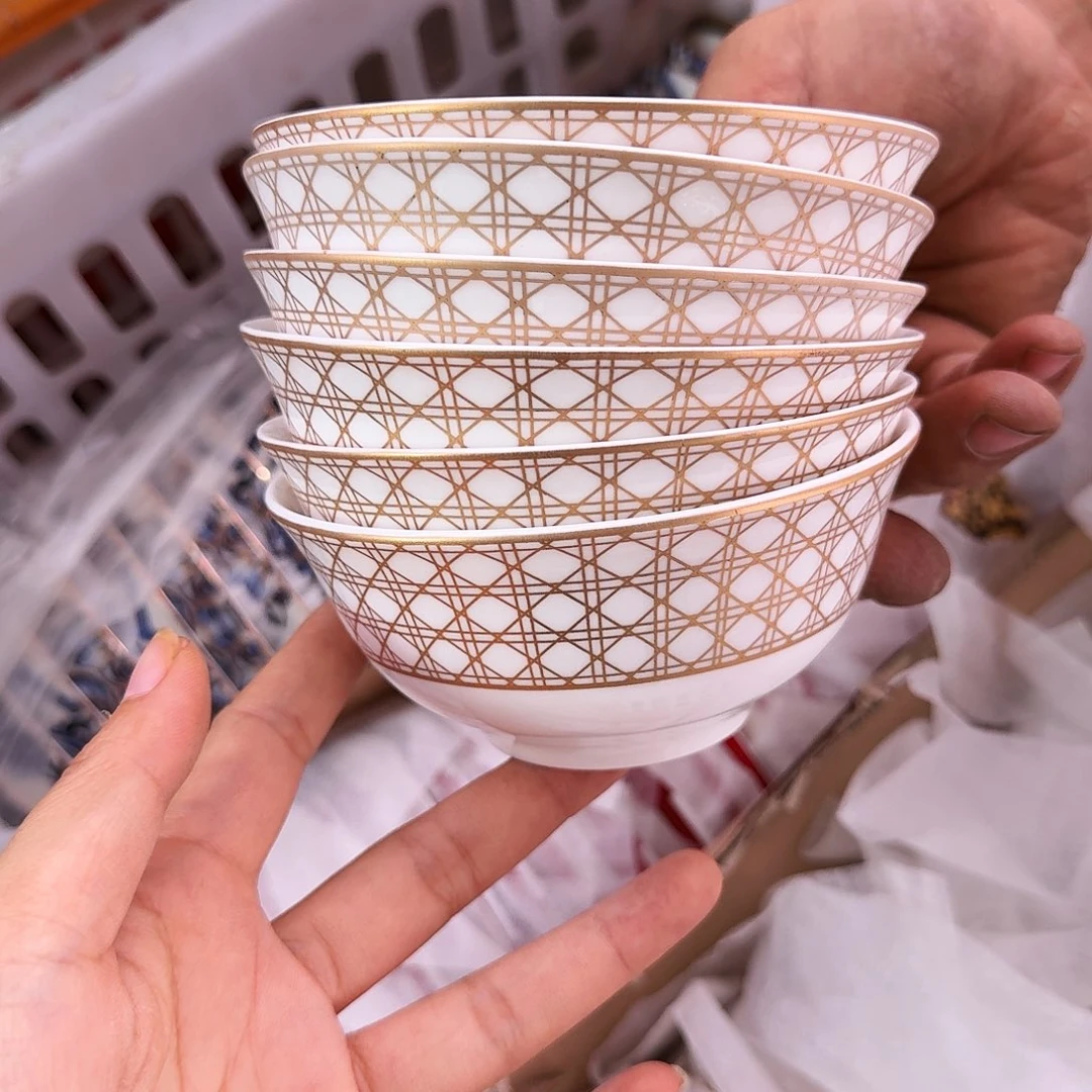 淡***梦瓷片骨瓷陶瓷餐具工厂批发6