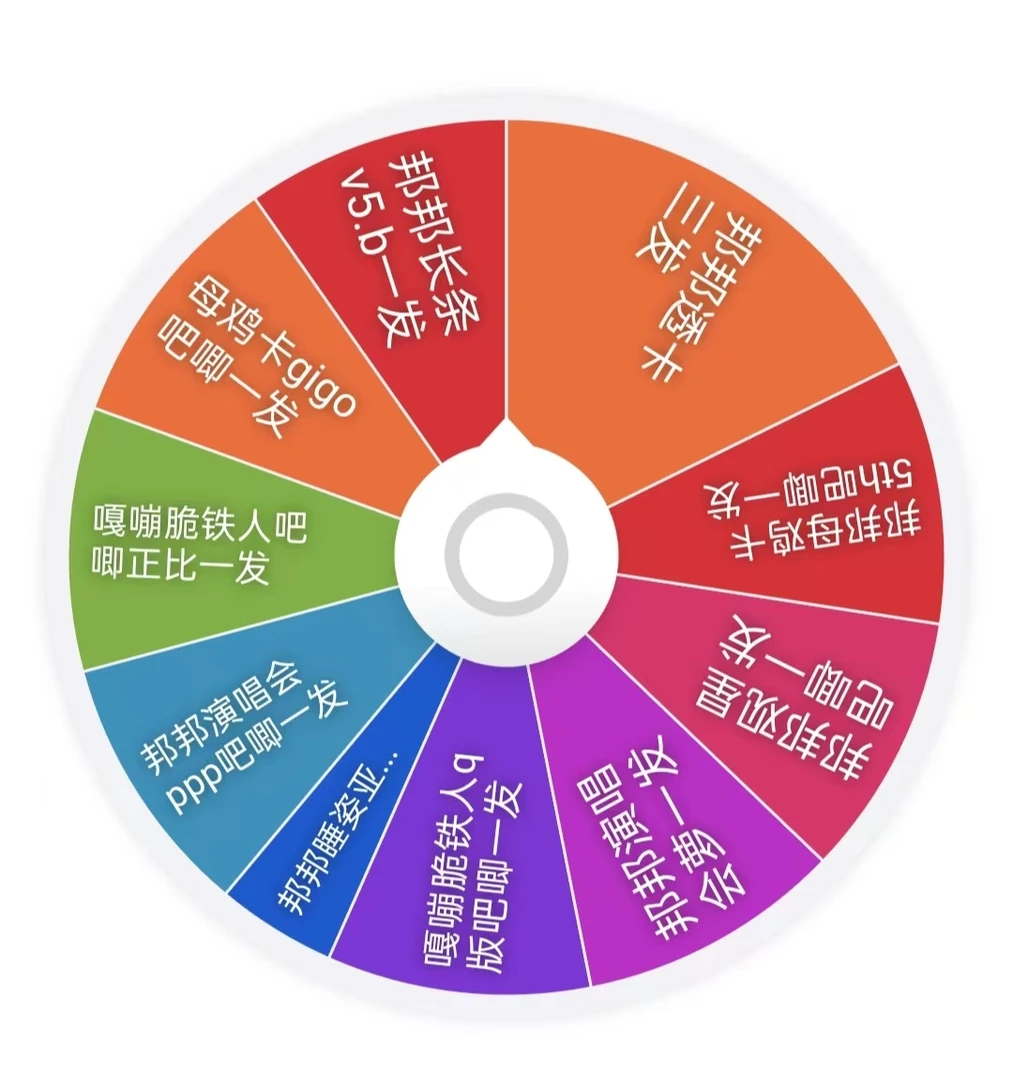 少女乐队转盘（可选无邦邦或者无嘎嘣脆）