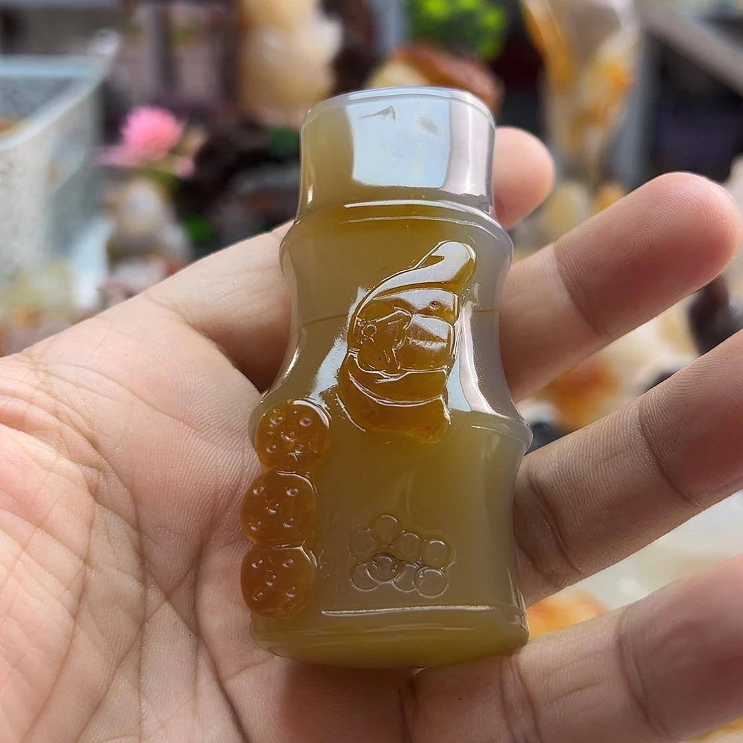 玛瑙/玉髓合金颈饰
