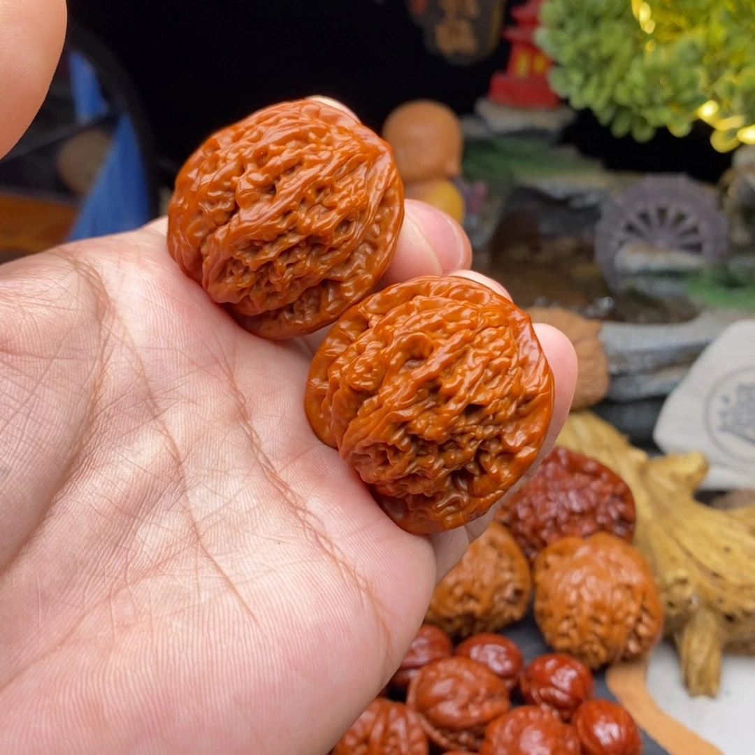 边***缘把件文玩核桃麦虎