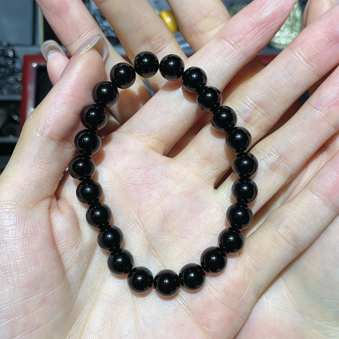 【闪购商品】未镶嵌黑曜岩手链减*中