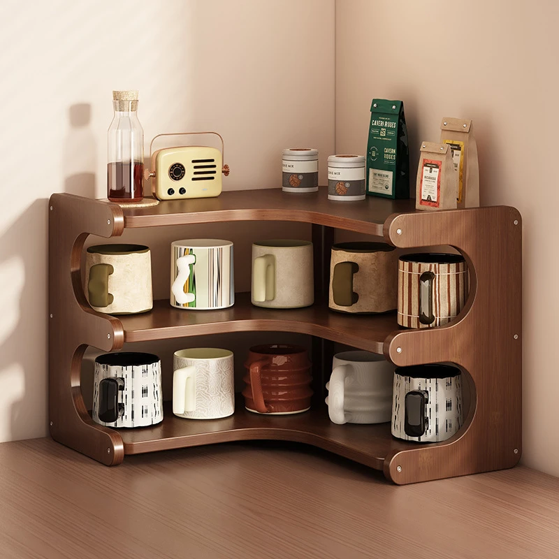 转角桌面置物架多层收纳架厨房家用日用品百货家居好物网红家具