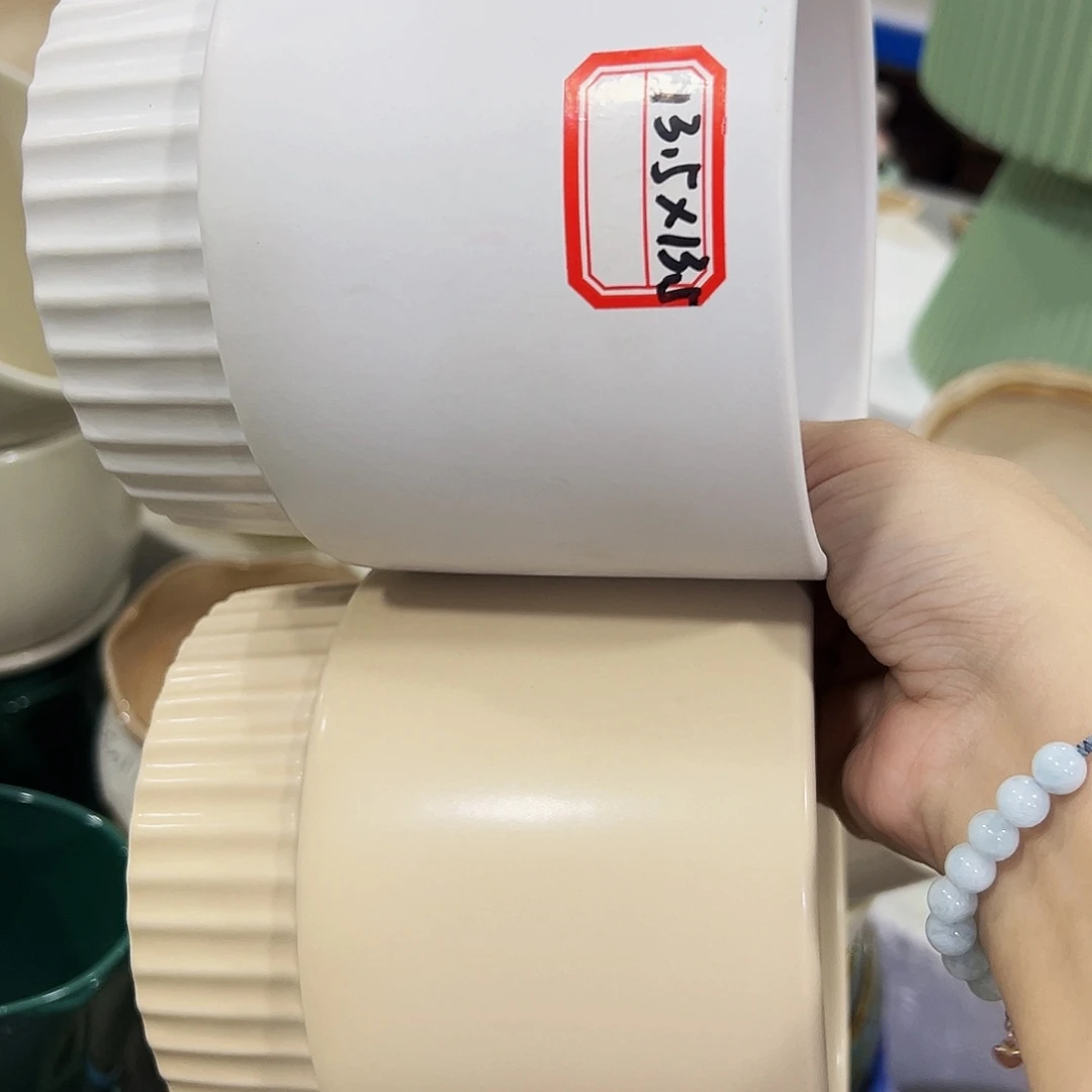 外贸尾单陶瓷花盆凑10米包邮