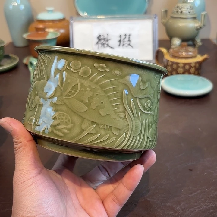 瓷片龙泉青瓷福利青瓷