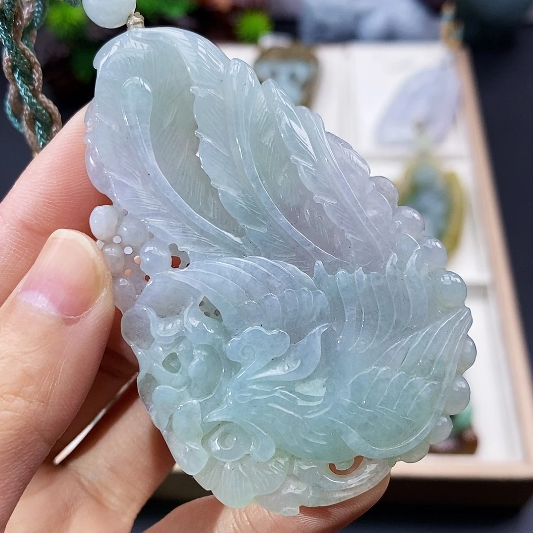 颈饰未镶嵌翡翠缅甸翡翠a货