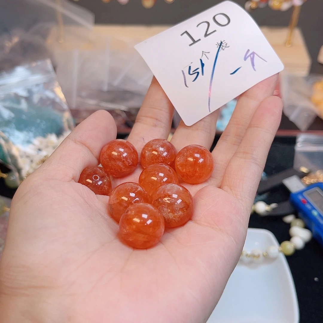 水晶珠宝半成品未镶嵌120 。