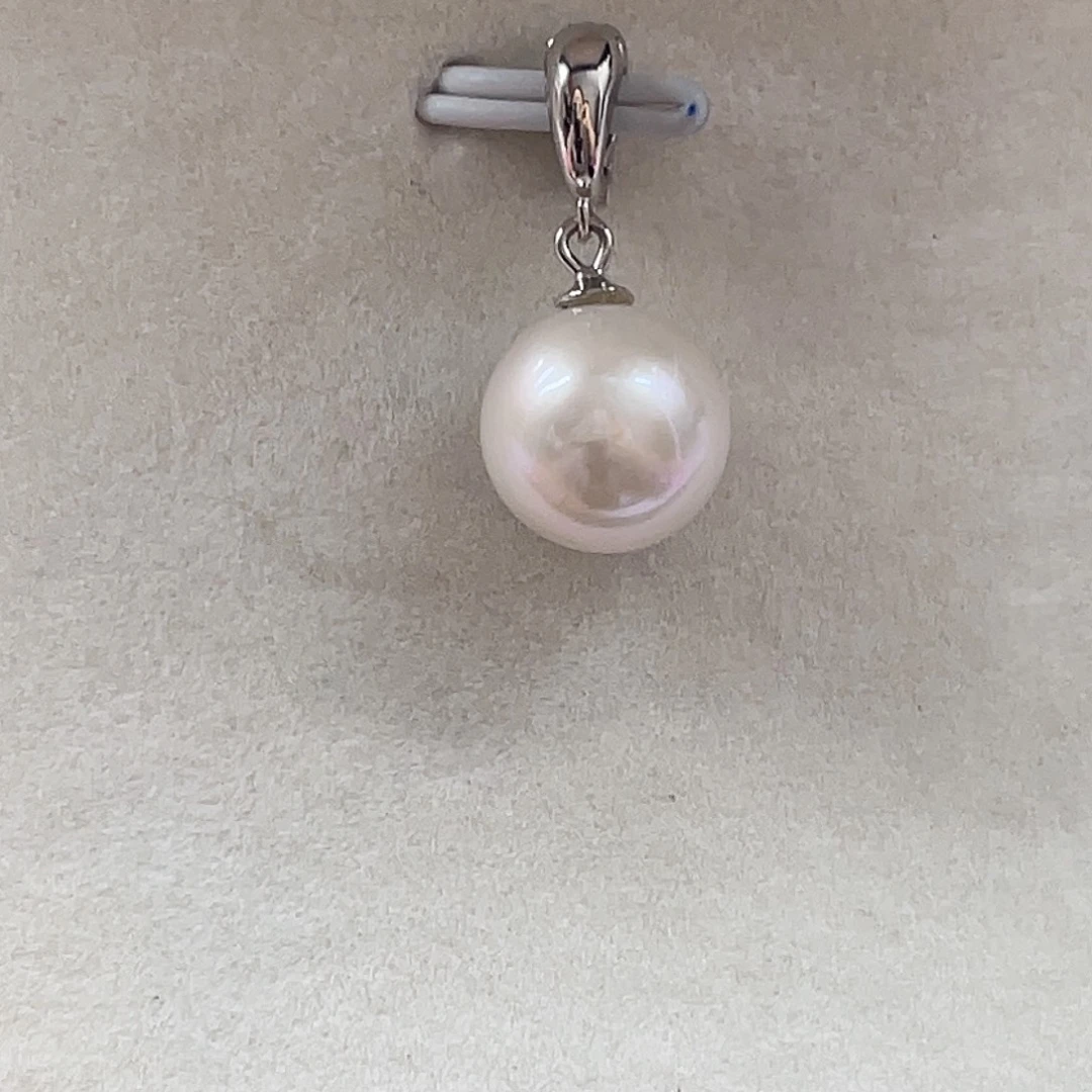 淡水珍珠颈饰银S925镶嵌