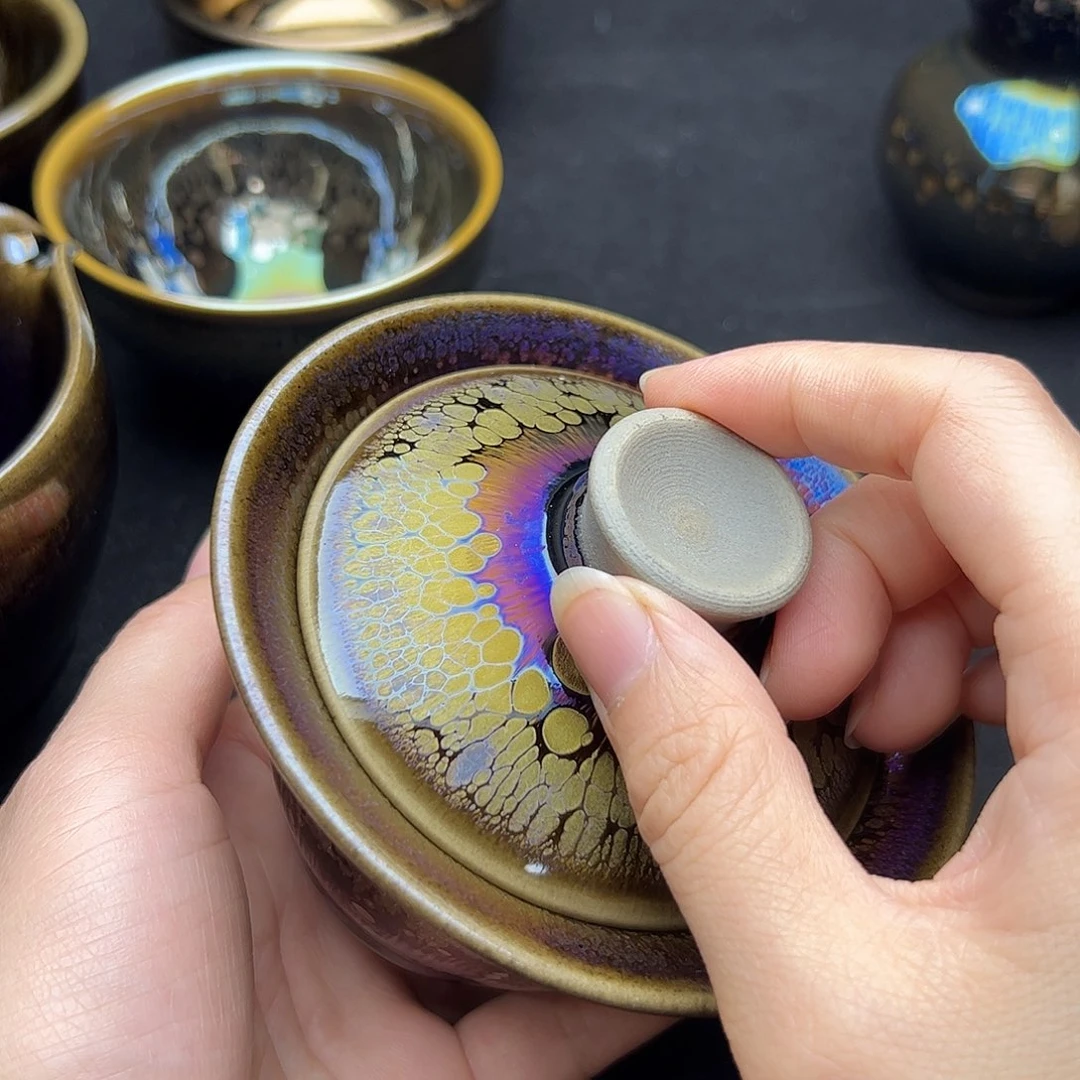 茶盏建窑建盏主人杯