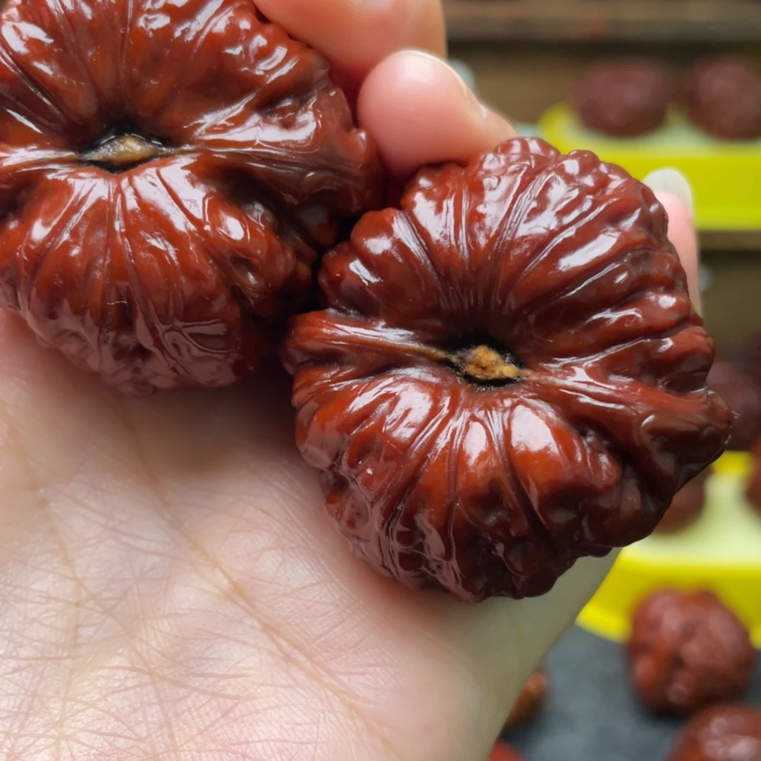 语***️吊坠文玩核桃文玩核桃 手把件 南瓜墩 44