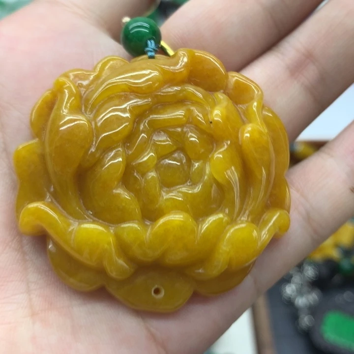 颈饰未镶嵌翡翠吊坠