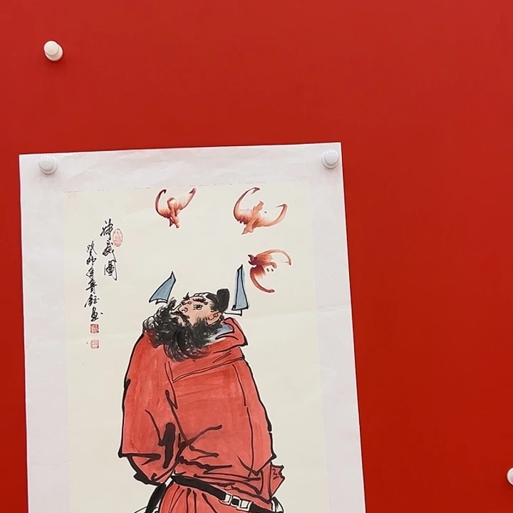 国画漂亮排练了，ba